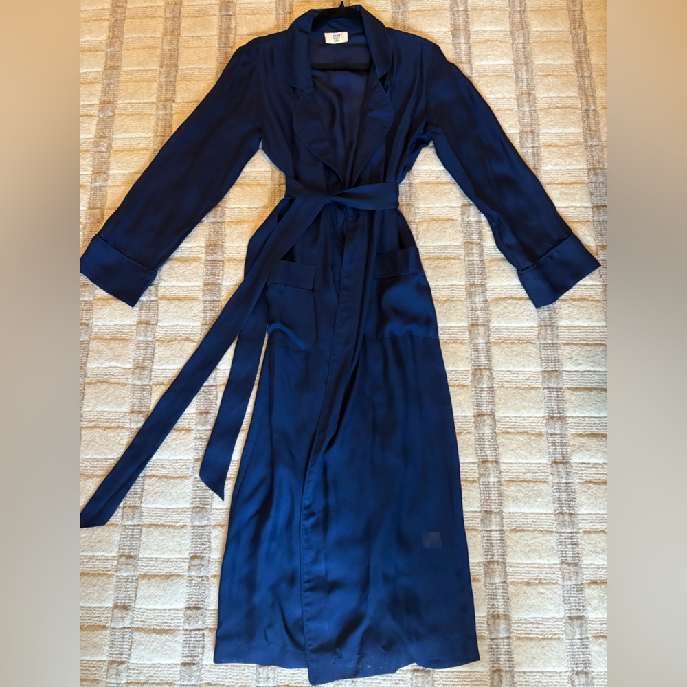 Maryam Nassir Zadeh Silk Robe Dress